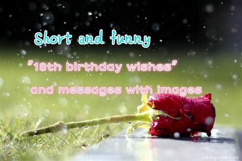 Short And Funny 23 “18th Birthday Wishes” And Messages