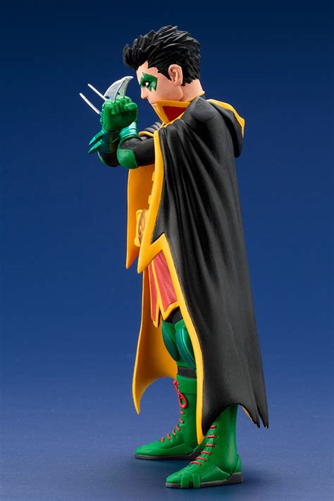 dc comics super sons robin and ace the bat hound 2 pack artfx statues figure kotobukiya