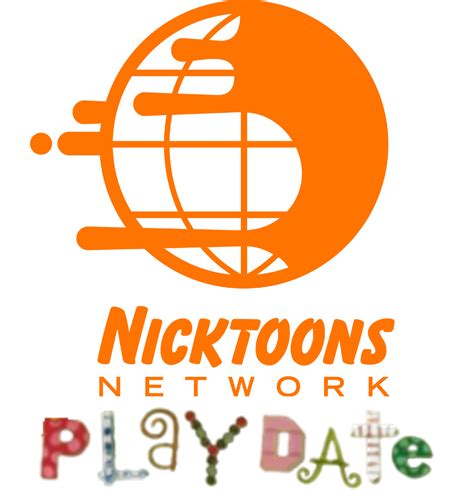 nicktoons networks playdate logo feb sep   logofan