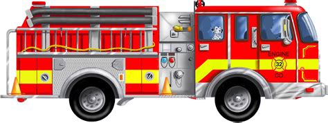 fire truck fire engine clipart image cartoon firetruck creating