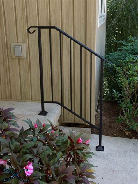 2 Step Hand Railing ~ Happybuy Handrail Picket 1 Fits 1 Or 2 Steps