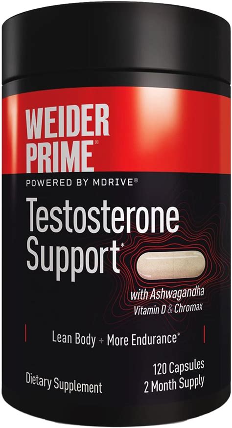 Weider Prime Testosterone Supplement For Men Healthy