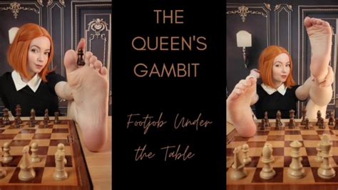 The Queen S Gambit Footjob Under The Table Xxx Mobile Porno Videos