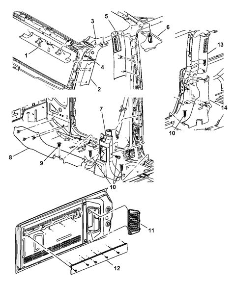 jeep jk interior parts diagram cabinets matttroy