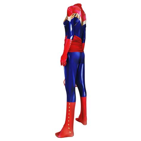 Ms Marvel Carol Danvers Cosplay Costume