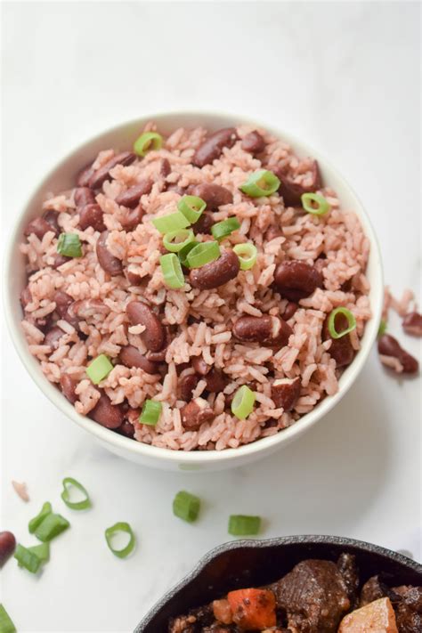 Jamaican Rice And Peas Recipe Kisses For Breakfast