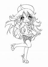 Coloring Sureya Pages Deviantart Chibi Giovanna Anime Gothic Sheets Colouring Kawaii Template Lineart Chibis Drawing Digi Drawings Choose Board Adult sketch template