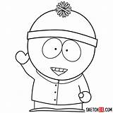 Stan South Park Marsh Draw Sketchok Step Cartoons Characters sketch template