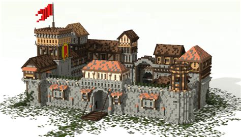 medieval castle creation
