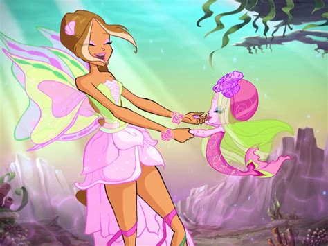 Flora And Her Bonded Selkie Flora From Winx Club Photo 37089327