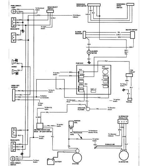 chevelle ss wiring diagram
