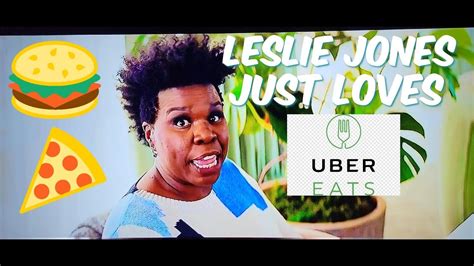 Leslie Jones Just Loves Uber Eats 🤣 🤭 Youtube
