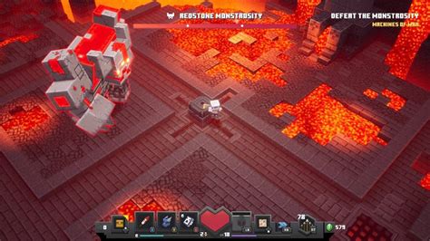 minecraft dungeons redstone monstrosity boss guide segmentnext