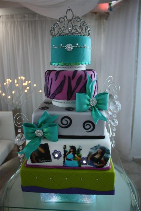 Idea By Josefina Herrera On Tiffany Quinceanera Cakes