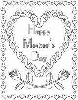 Coloring Pages Printable Adults Mothers Mother Print sketch template