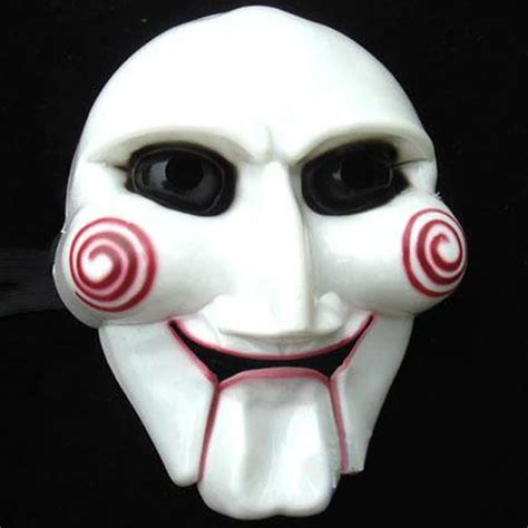 mens silicone face mask  cosplay  jigsaw party masquerade rubber latex masks