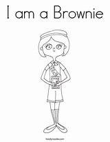Brownie Scout Scouts Twistynoodle sketch template