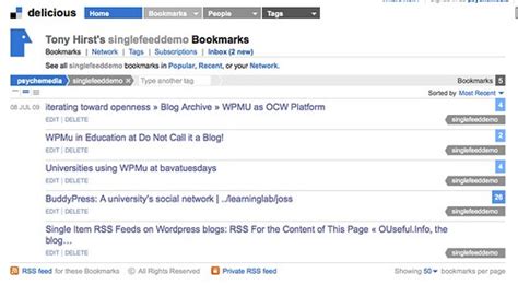 single page rss feeds     ousefulinfo  blog