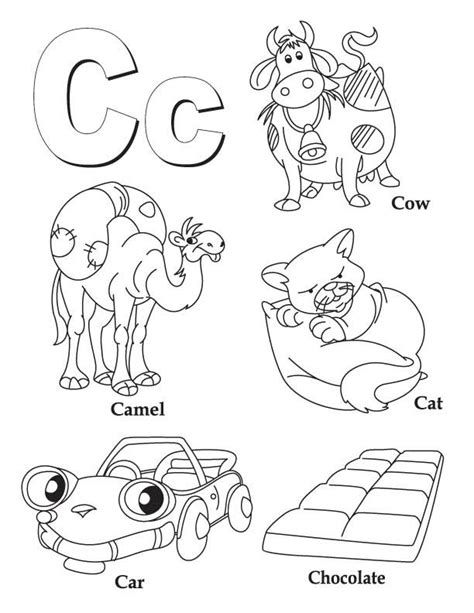 letter  coloring pages  preschoolers printable letter  coloring