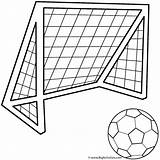 Coloring Soccer Ball Cup sketch template