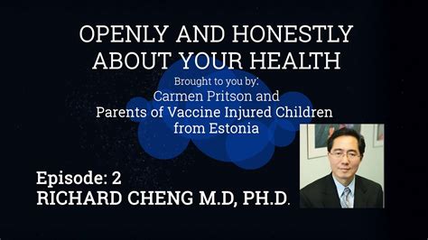 dr richard  cheng openly  honestly   health episode  est  youtube