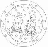 Mandala Preschoolactivities sketch template