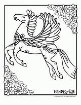Pegasus Ausmalbilder Ausmalbild sketch template