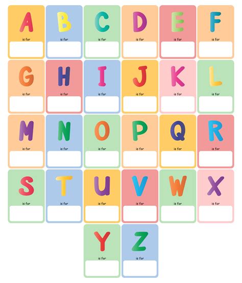 images   printable alphabet book templates  images