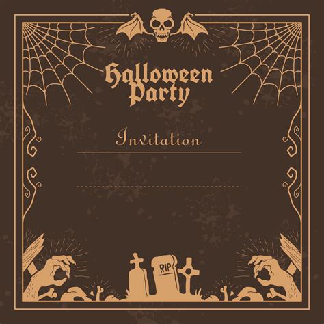 halloween invitation templates rsvpify  halloween party