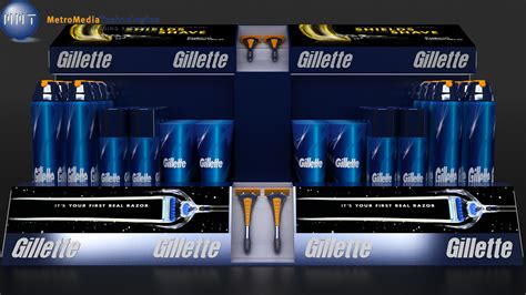 gillette  behance