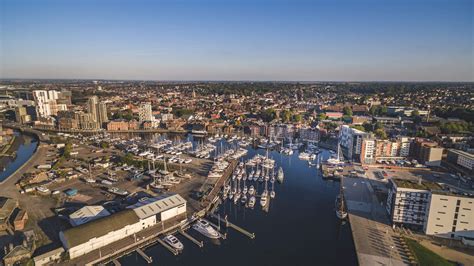 aerial cinematography ipswich town football club  university