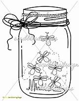 Jar Coloring Pages Binks Empty Open sketch template