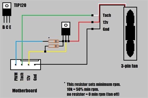 wire computer fan wiring diagram