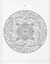 Mandala Panther Coloring Pages Animal Adult Pattern Choose Board sketch template