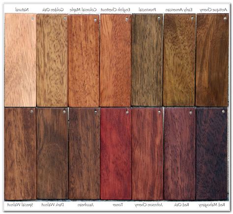 colored wood stains colors