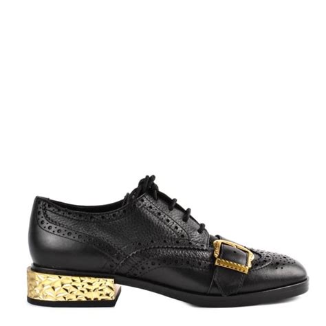 shop black leather brogues at ash freak brogues are online now