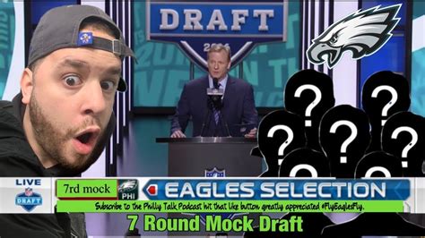 eagles 7 round mock draft