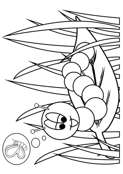 bug coloring pages books    printable