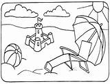 Vacation Coloring Pages Printable Getcolorings sketch template