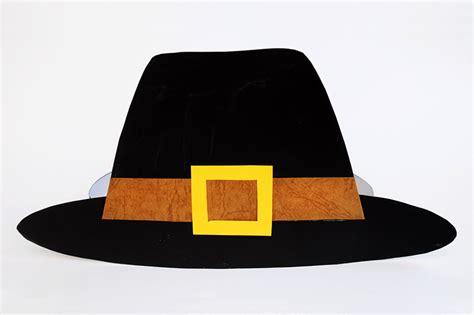printable pilgrim hat