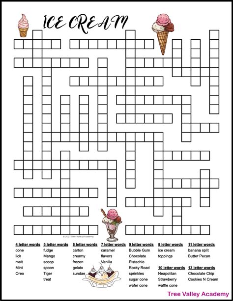 ice cream fill  puzzle  kids word puzzles  kids fill