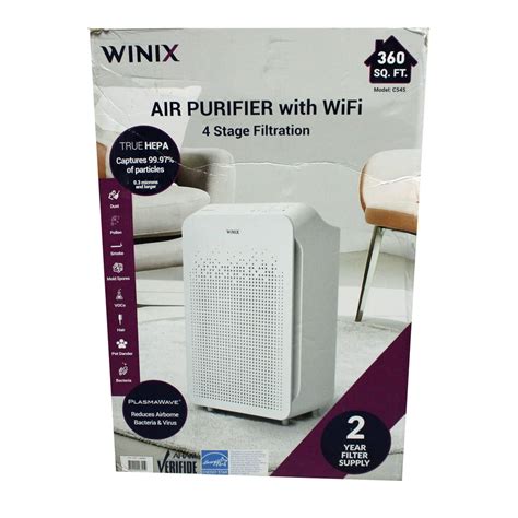 winix air purifier  wifi  stage filtration walmartcom walmartcom