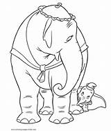 Dumbo Coloring Pages Disney Color Kids Printable Print Colouring Sheets Cartoon Books Book Jumbo Visit Mrs Found Popular Gif sketch template