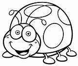 Joaninha Ladybug Mariquita Bugs sketch template