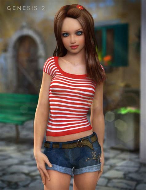 Lisa Texture For Teen Josie 6 Human Textures Skins And