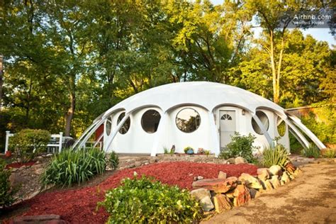 simple living   family   small modern dome home