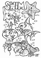 Coloring Pages Under Printable Sea Color Getcolorings Print sketch template