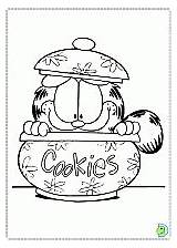 Coloring Garfield Dinokids Pages sketch template
