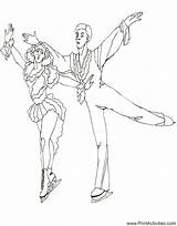 Skating Figure Coloring Pages Pairs Couple Program Really Into Look They Their Library Clipart Popular sketch template