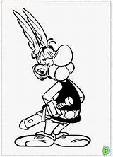 Asterix Colorir sketch template